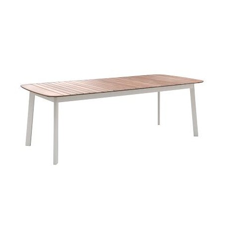 Tavolo da giardino Emu Shine rettangolare/piano in teak