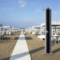 Doccia Solare da giardino SOL-TM con pulsante temporizzato
