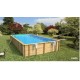 Piscina In Legno Fuori Terra Linea Rettangolare 