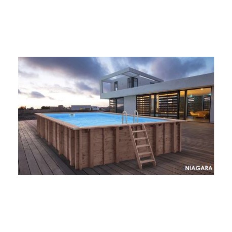 Piscina In Legno Fuori Terra Niagara 600