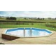 Piscina In Legno Fuori Terra - Onda New 537